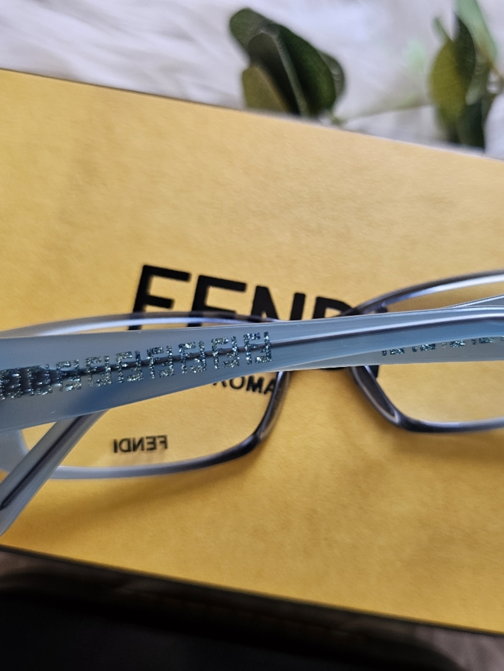 Fendi Sunglasses in Blue Frame: F830 707 135 - Picture 10 of 14